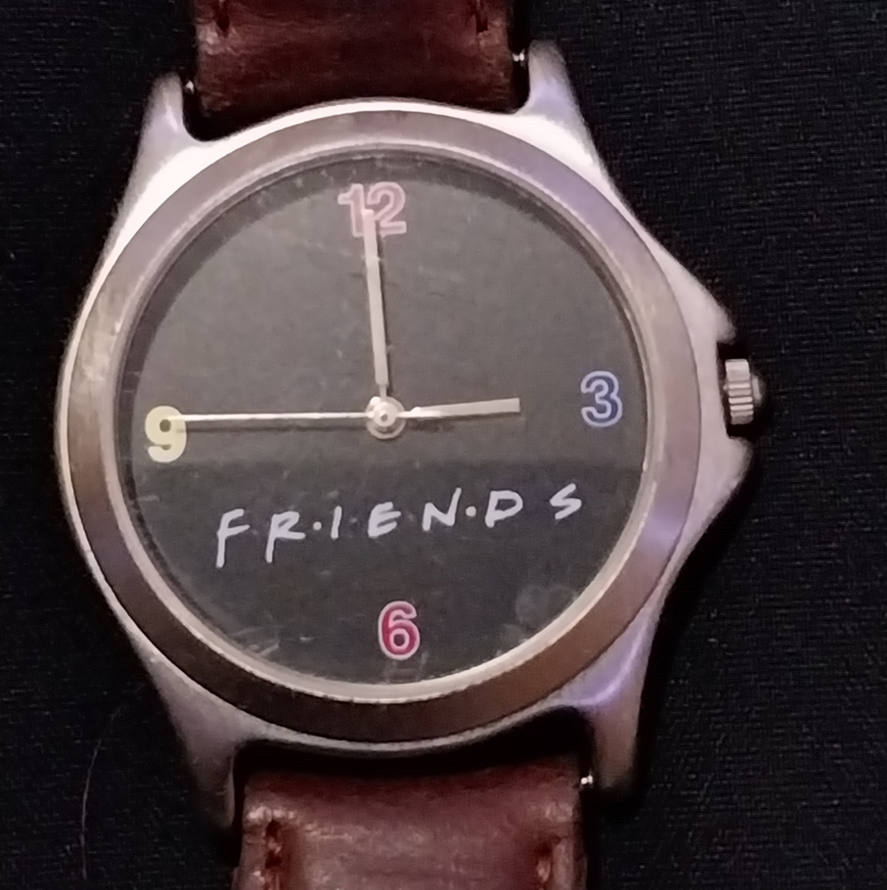 RARE FRIENDS Y2K VINTAGE Watch Genuine Leather 90s TV Show Merch